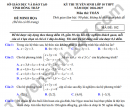 Đề thi vào lớp 10 môn Toán 2026 - Đồng Tháp (đề minh họa)