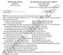 Đề thi thử môn Sử TN THPT 2026 - THPT Chuyên Hạ Long