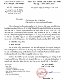 Môn thi thứ 3 vào lớp 10 Thái Nguyên 2026