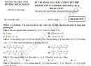 Đề thi thử tốt nghiệp THPT môn Toán 2026 - Chuyên ĐH Vinh lần 1