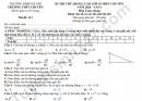 Đề thi thử vào lớp 10 môn Toán 2026 - THPT Chuyên ĐH Sư phạm HN lần 1