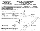 Đề giữa kì 2 Toán 11 trường THPT Ninh Bình năm 2026