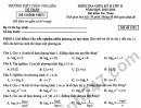 Đề giữa kỳ 2 Toán 11 trường THPT Châu Văn Liêm năm 2026