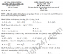 Đề giữa học kì 2 Toán 11 trường THPT Mạc Đĩnh Chi năm 2026 (Có đáp án)