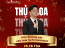 Thủ khoa đạt điểm cao nhất lịch sử thi TSA: Nguyễn Tuấn Đạt