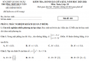 Đề giữa kì 2 Toán 10 trường THPT Duy Tân  năm 2026 (Có đáp án)