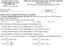 Đề giữa kì 2 Toán 11 trường THPT Duy Tân năm 2026