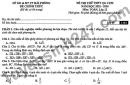 Đề thi thử THPT quốc gia cụm trường THPT- Hải Phòng môn Toán năm 2026