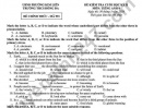 Đề thi học kì 2 lớp 9 môn Anh 2026 - THCS Đống Đa