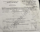 Đề thi thử tốt nghiệp THPT môn Toán 2026 - THPT Phụ Dực lần 2