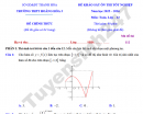 Đề thi thử môn Toán tốt nghiệp THPT 2026 - THPT Hoằng Hóa 3 (có đáp án)