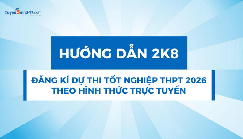 Video hướng dẫn đăng kí dự thi tốt nghiệp THPT 2026