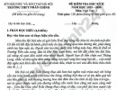Đề thi học kì 2 môn Văn lớp 11 THPT Nhân Chính 2026