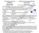Đề thi thử tốt nghiệp THPT 2026 Sở GD Hải Phòng - môn Sinh
