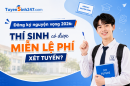 Đăng ký nguyện vọng 2026: Thí sinh có được miễn lệ phí xét tuyển?