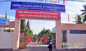 Trường Cao Đẳng Kinh Tế – Kỹ Thuật Quảng Nam