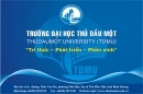 Trường Đại Học Thủ Dầu Một