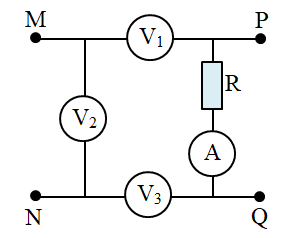 Cho mạch điện như hình vẽBiết UAB 30V R1 R2 R3 R4 R5 10Ω Điện trở  của ampe kế không đáng kể Tìm chỉ số của amp