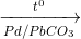 \xrightarrow[Pd/PbCO_{3}]{t^{0}}
